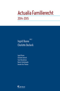 Actualia familierecht 2014-2015