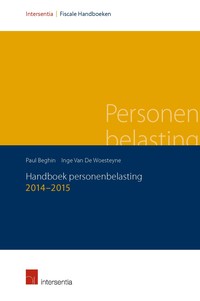 Handboek personenbelasting 2014-2015