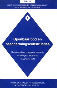 Openbaar bod en beschermingsconstructies