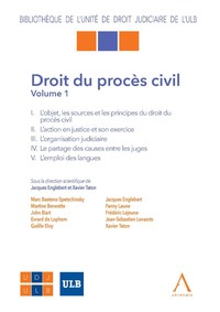 Droit du procès civil - Volume 1