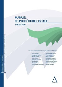 Manuel de procédure fiscale - 3e édition
