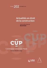 Actualités en droit de la construction