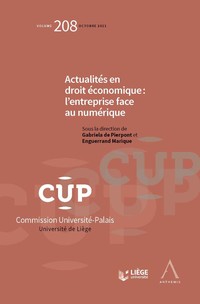 Actualités en droit économique : l’entreprise face au numérique