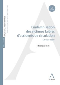 L’indemnisation des victimes faibles d’accidents de circulation