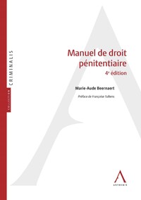 Manuel en droit pénitentiaire