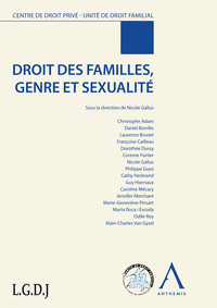 Droit des familles, genre et sexualité
