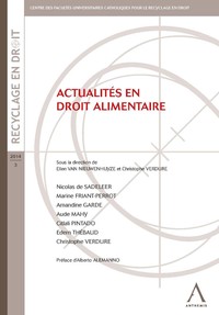 Actualités en droit alimentaire