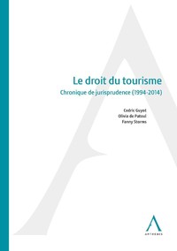 Le droit du tourisme