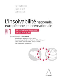 L'insolvabilité nationale, européenne et internationale - Tome 1