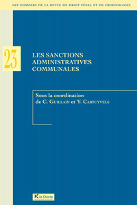 Les sanctions administratives communales