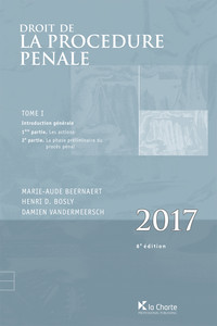 Droit de la procédure pénale (éd. 2017)