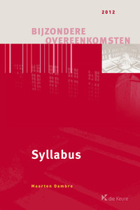Bijzondere overeenkomsten (Syllabus)
