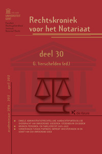Rechtskroniek voor het notariaat - Deel 30