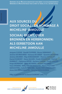 Aux sources du droit social: en hommage à Micheline Jamoulle / Sociaal recht, over bronnen en herbronnen: als eerbetoon aan Micheline Jamoulle