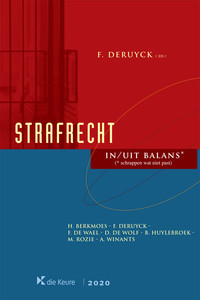 Strafrecht in/uit balans* (* schrappen wat niet past)