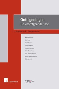 Onteigeningen. De voorafgaande fase