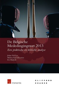 De Belgische Mededingingswet 2013