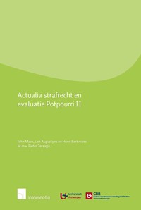 Actualia strafrecht en evaluatie Potpourri II