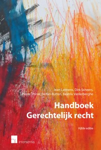 Handboek gerechtelijk recht (vijfde editie) - gebonden editie