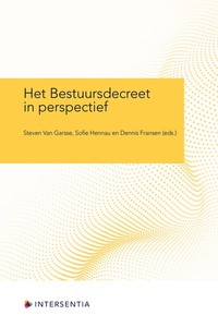 Het Bestuursdecreet in perspectief