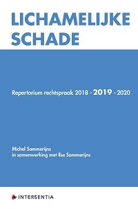 Lichamelijke schade. Repertorium van rechtspraak 2018-2019-2020