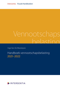 Handboek vennootschapsbelasting 2021-2022