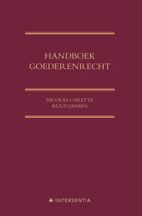 Handboek goederenrecht (gebonden editie)