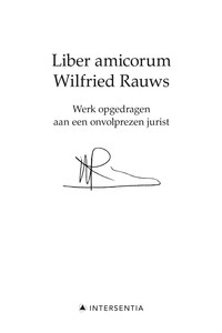 Liber amicorum Wilfried Rauws