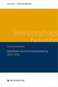 Handboek vennootschapsbelasting 2022-2023