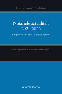 Notariële actualiteit 2021-2022
