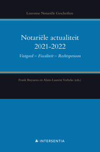 Notariële actualiteit 2021-2022