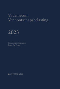 Vademecum Vennootschapsbelasting 2023