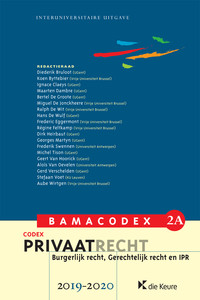 Burgerlijk Wetboek (uit de BAMA-codexen die Keure 2019-2020)