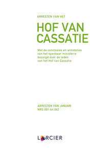 Arresten van het Hof van Cassatie