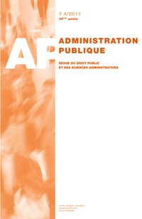 Administration publique (Trimestriel) (APT)