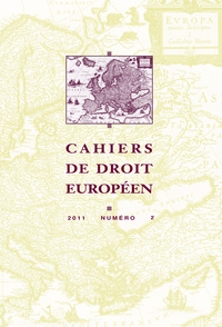 Cahiers de droit européen