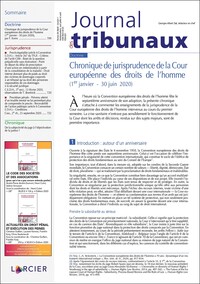 Journal des tribunaux (JT)