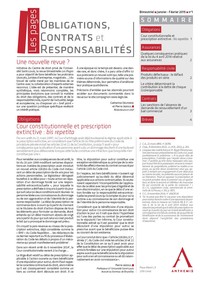 Les pages - Obligations, Contrats et Responsabilités