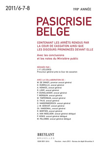 Pasicrisie Belge