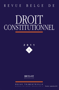 Revue belge de droit constitutionnel (RBDC)
