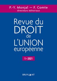 Revue du droit de l'Union européenne