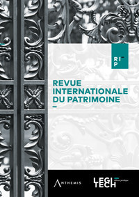 Revue Internationale du Patrimoine – RIP
