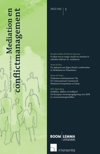 Nederlands-Vlaams tijdschrift voor mediation en conflictmanagement